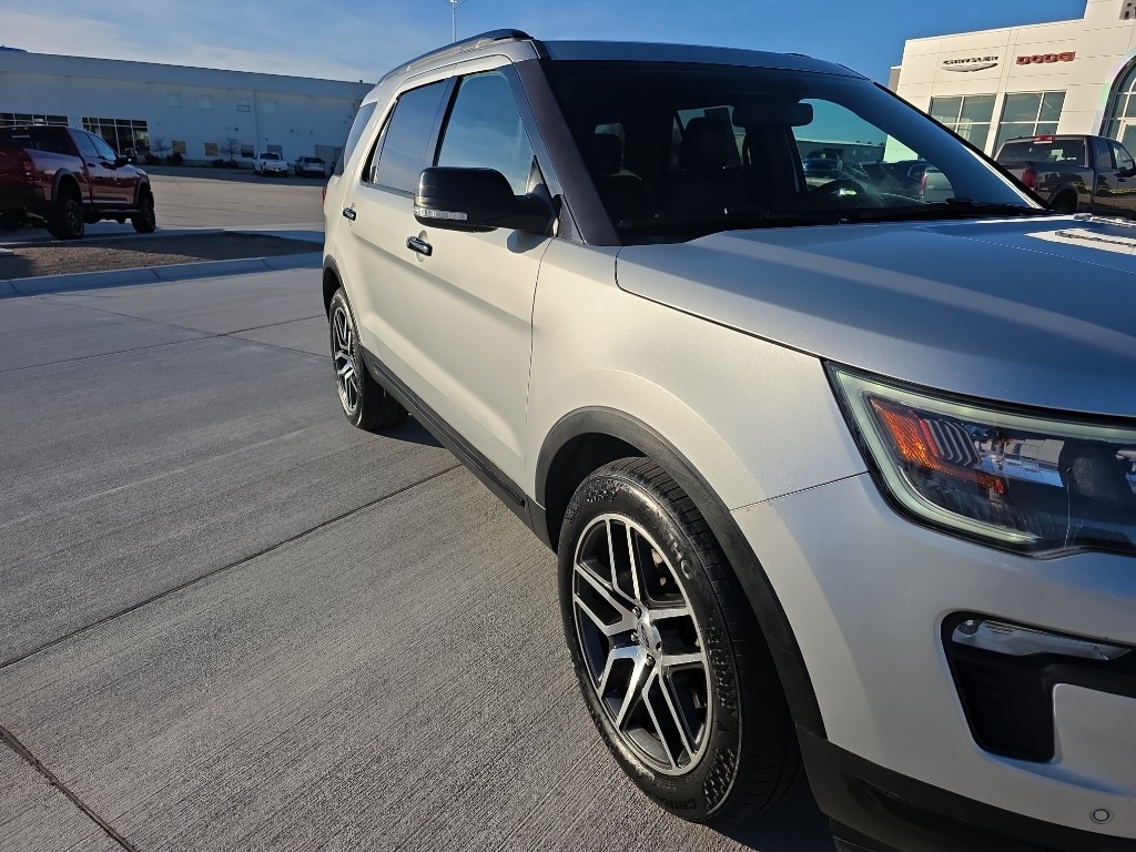 Used 2018 Ford Explorer Sport with VIN 1FM5K8GTXJGA21408 for sale in Scottsbluff, NE