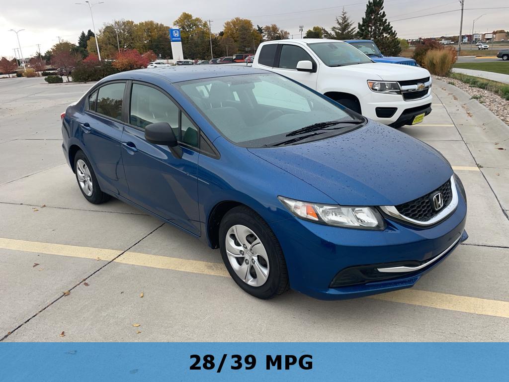 Used 2013 Honda Civic LX with VIN 2HGFB2F53DH549651 for sale in Scottsbluff, NE