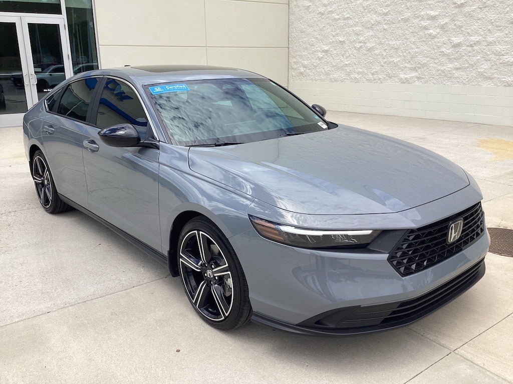 Certified 2025 Honda Accord Hybrid Sport Sedan