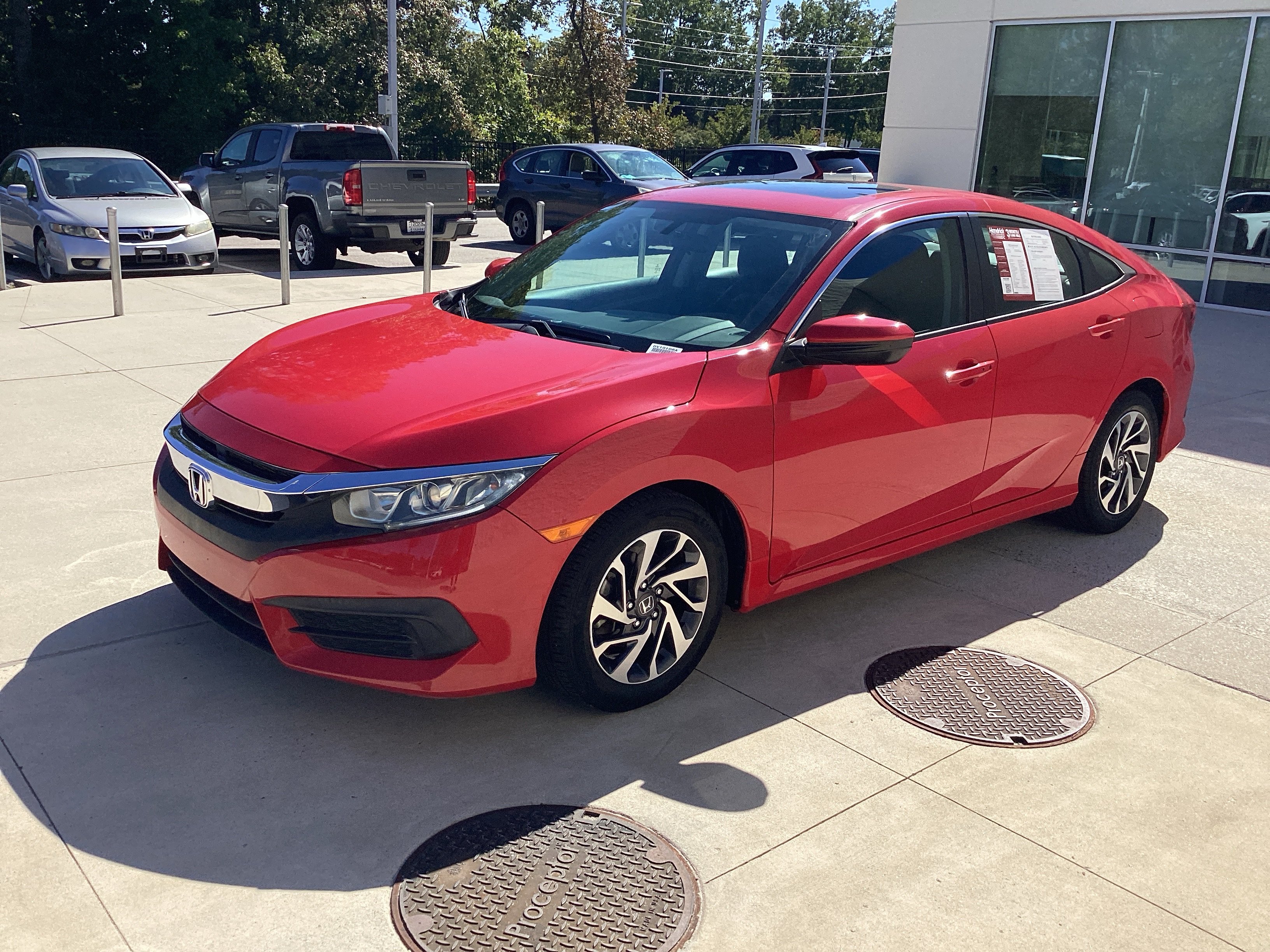 Used 2016 Honda Civic EX Sedan