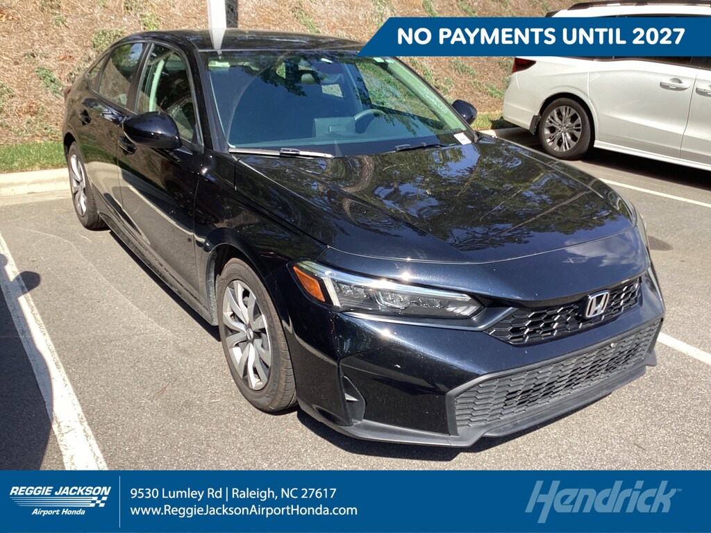 Certified 2025 Honda Civic LX Sedan