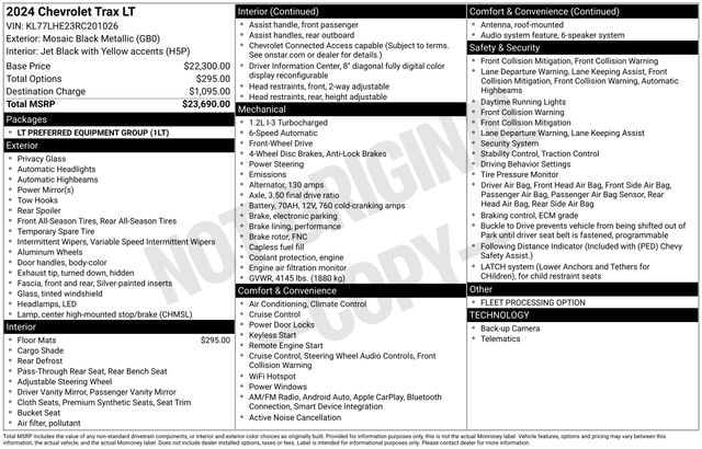 2024 Chevrolet Trax's photo