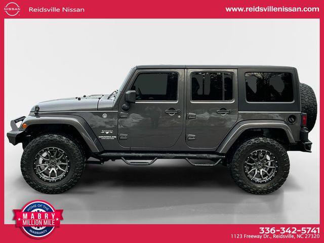 Used 2017 Jeep Wrangler Unlimited Sahara with VIN 1C4HJWEGXHL661103 for sale in Reidsville, NC