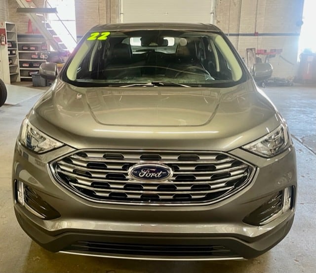 Certified 2022 Ford Edge SEL with VIN 2FMPK4J92NBA89262 for sale in Schuyler, NE