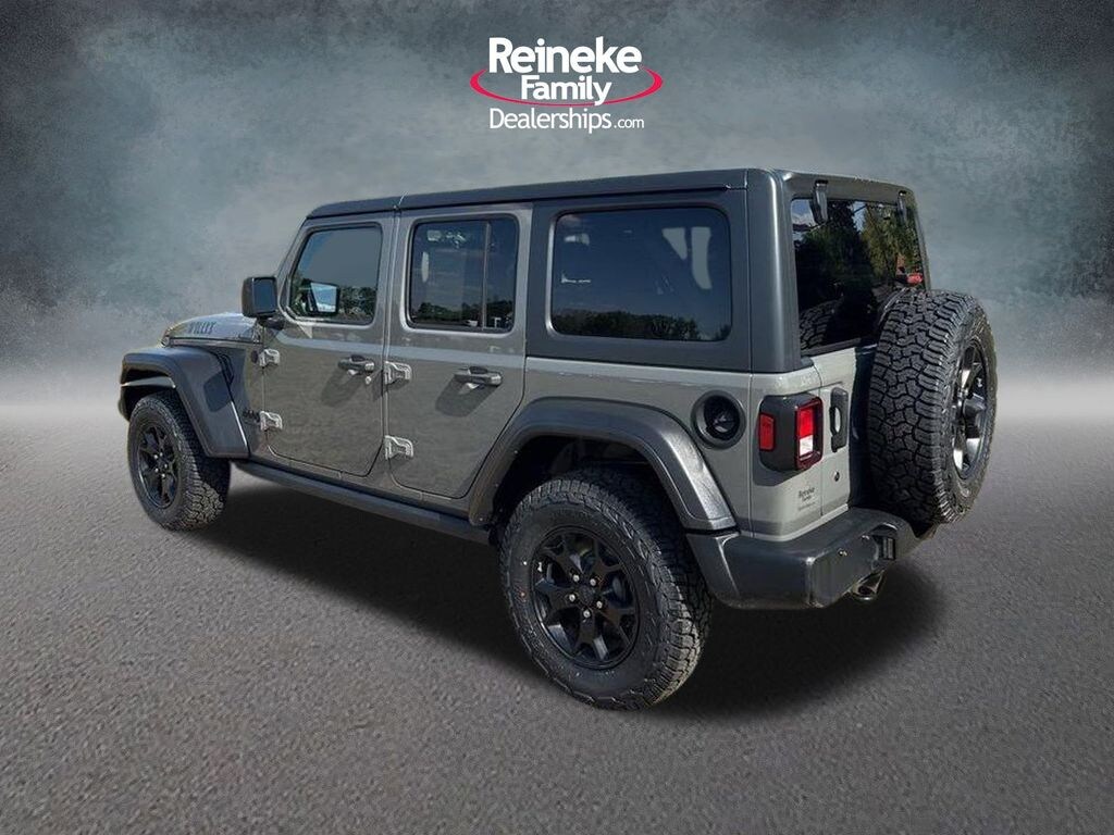 Used 2020 Jeep Wrangler Unlimited Willys SUV