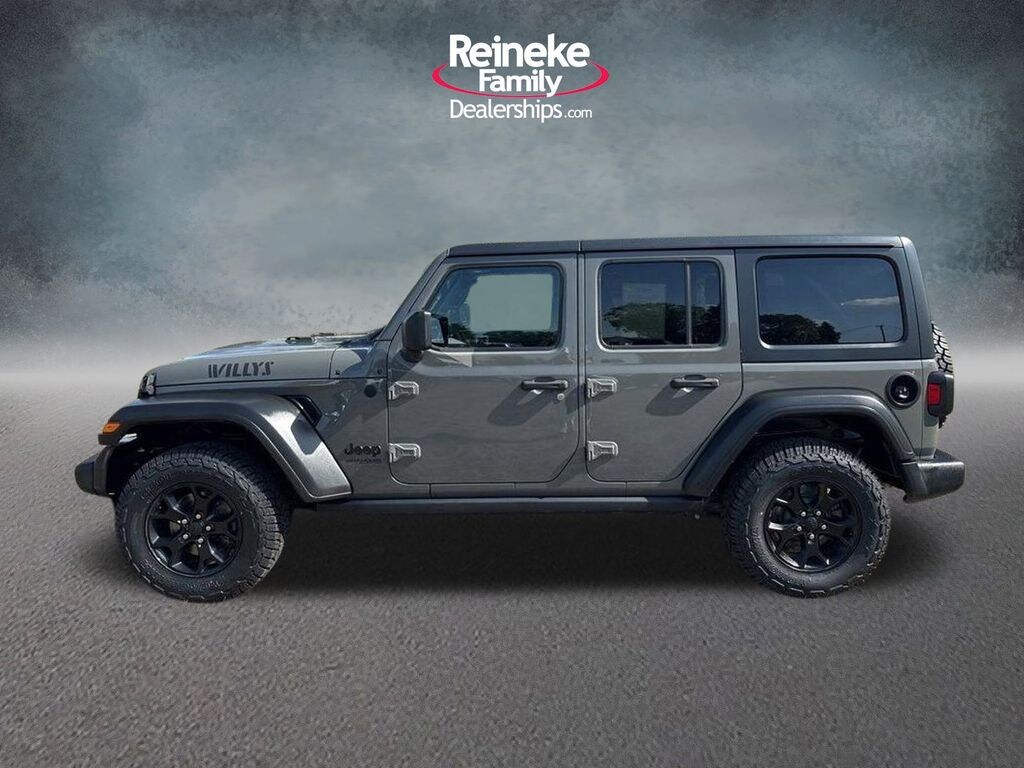 Used 2020 Jeep Wrangler Unlimited Willys SUV