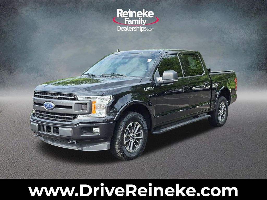 Black Metallic 2019 Ford F-150 Pickup Truck Four-Wheel Drive Automatic