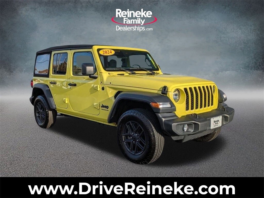Used 2024 Jeep Wrangler Sport S SUV