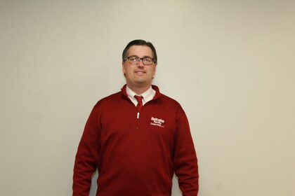 Staff member Brian Hall from 5f3a3a05744c