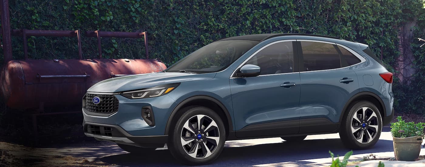 A blue 2025 Ford Escape from a dealer with SUVs for sale