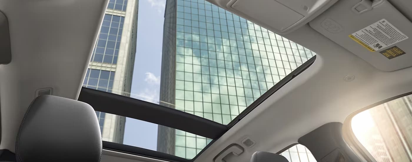 Sunroof in a 2025 Ford Escape.