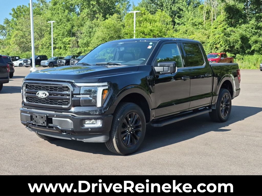 Agate Black Metallic 2024 Ford F-150 Pickup Truck Four-Wheel Drive Automatic