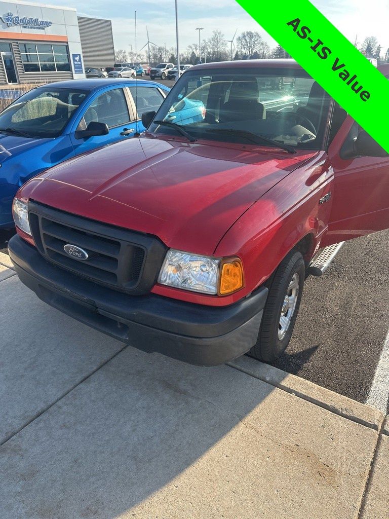 Bright Red Clearcoat 2005 Ford Ranger 4 Dr Edge Extended Cab SB Pickup Truck Rear-Wheel Drive 5-Speed Automatic