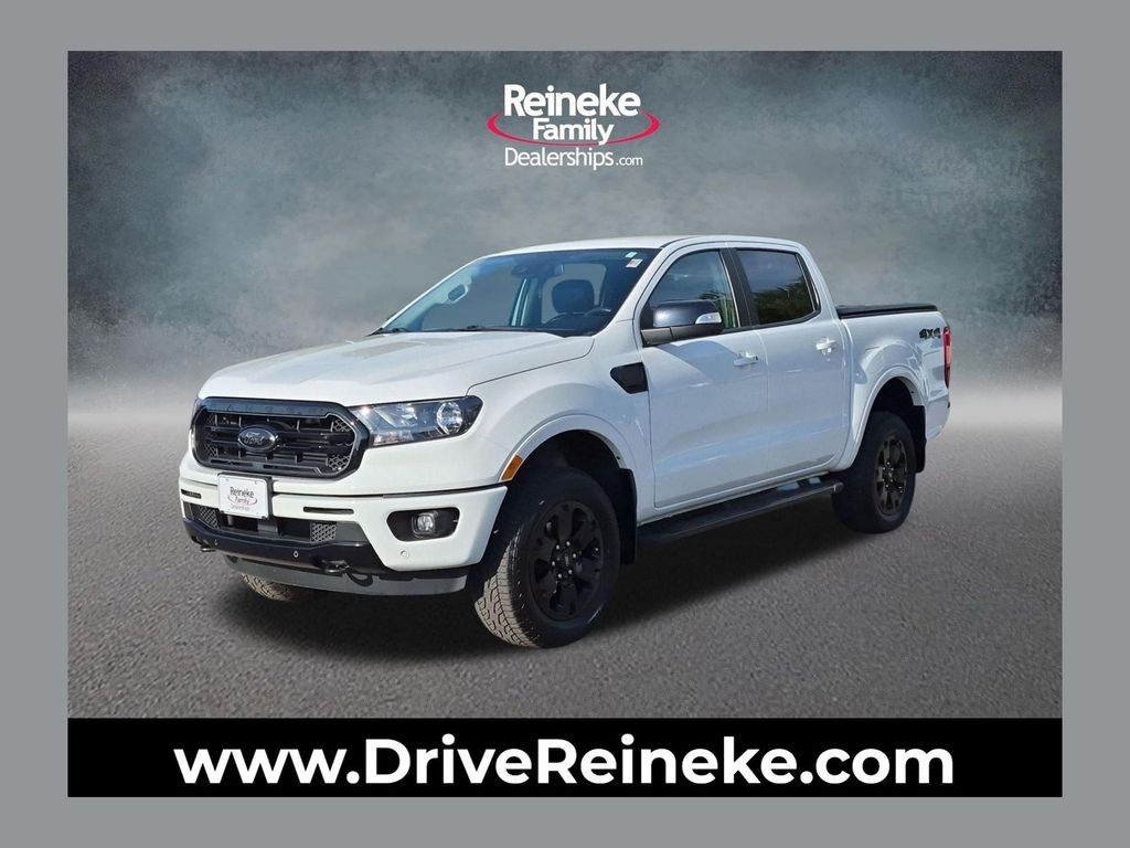 Oxford White 2022 Ford Ranger Pickup Truck Four-Wheel Drive Automatic