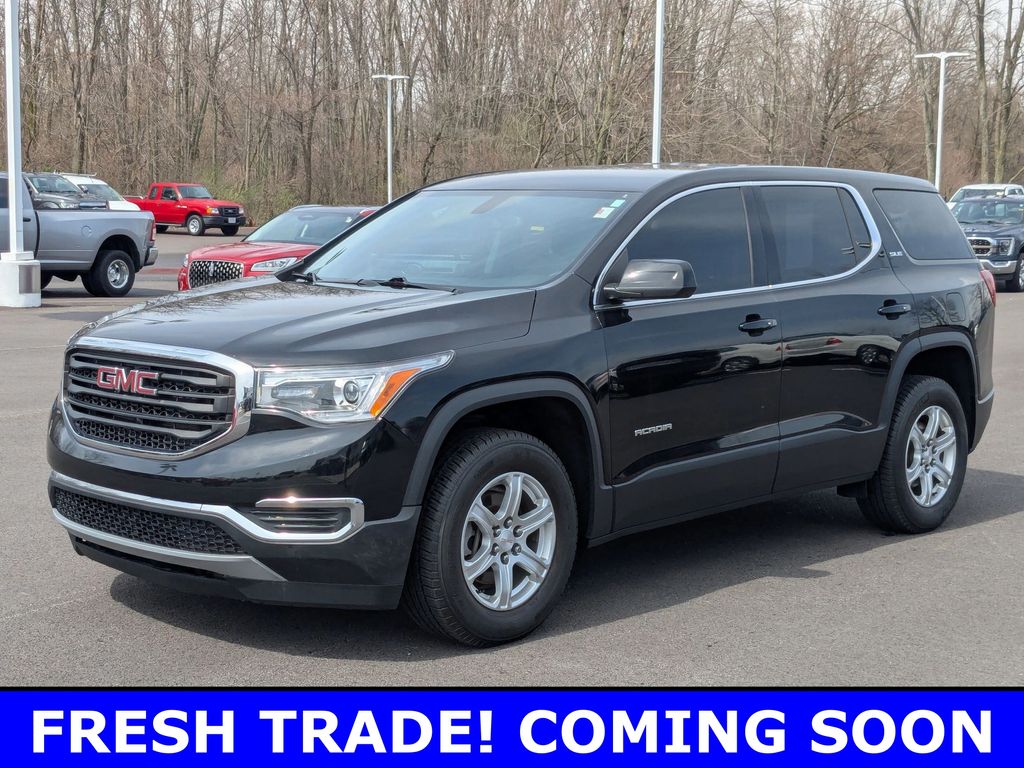 Black (Ebony Twilight Metallic) 2018 GMC Acadia SLE-1 AWD SUV / Crossover Four-Wheel Drive 6-Speed Automatic