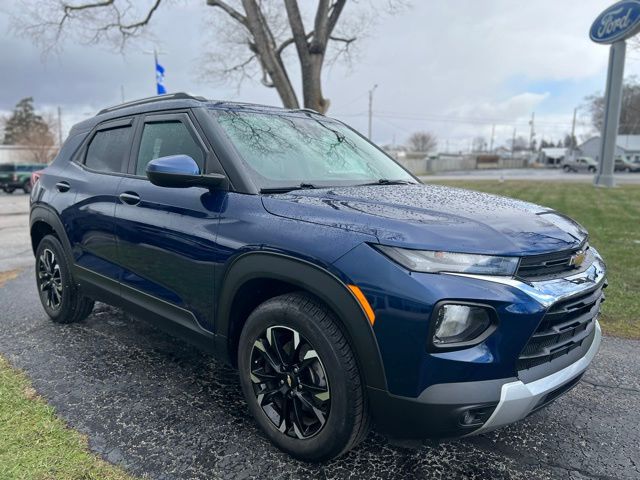 Used 2022 Chevrolet Trailblazer LT with VIN KL79MPSL4NB024581 for sale in Fostoria, OH