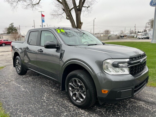 Used 2024 Ford Maverick XLT with VIN 3FTTW8H39RRA14033 for sale in Fostoria, OH