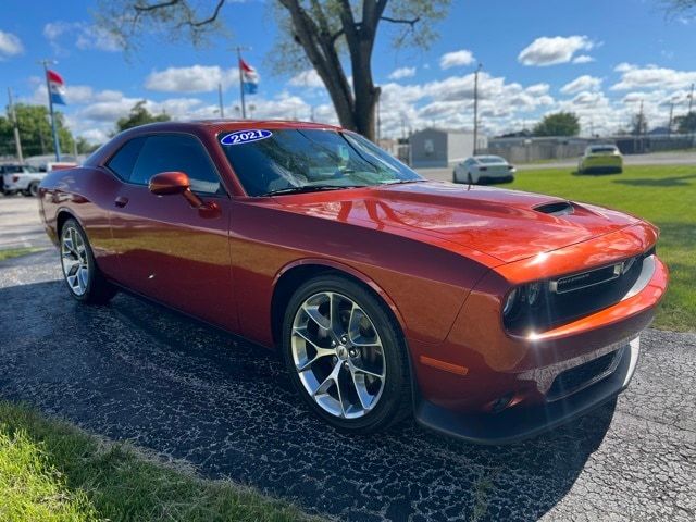 Used 2021 Dodge Challenger GT with VIN 2C3CDZJGXMH651157 for sale in Fostoria, OH