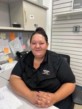 Staff member Andrea Sheridan from ID_7e7cd7