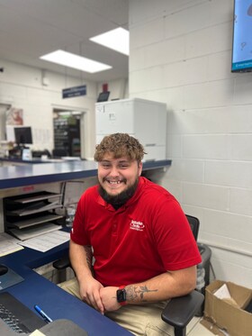 Staff member Dillon Zdunczyk from ID_7e7cd7