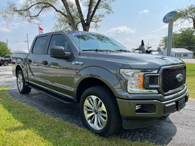 Used 2018 Ford F-150 XL with VIN 1FTEW1EP7JFE64286 for sale in Fostoria, OH