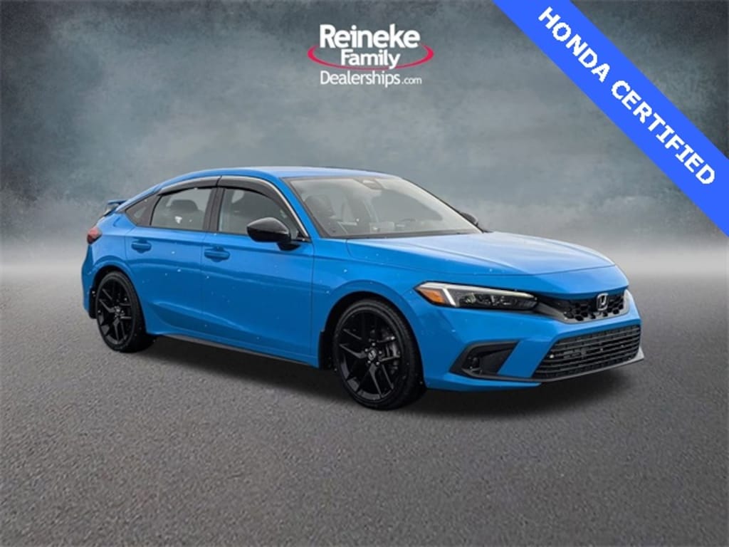Certified 2023 Honda Civic Sport Hatchback