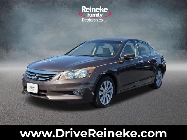 Used 2011 Honda Accord EX-L V6 with VIN 1HGCP3F8XBA010556 for sale in Findlay, OH