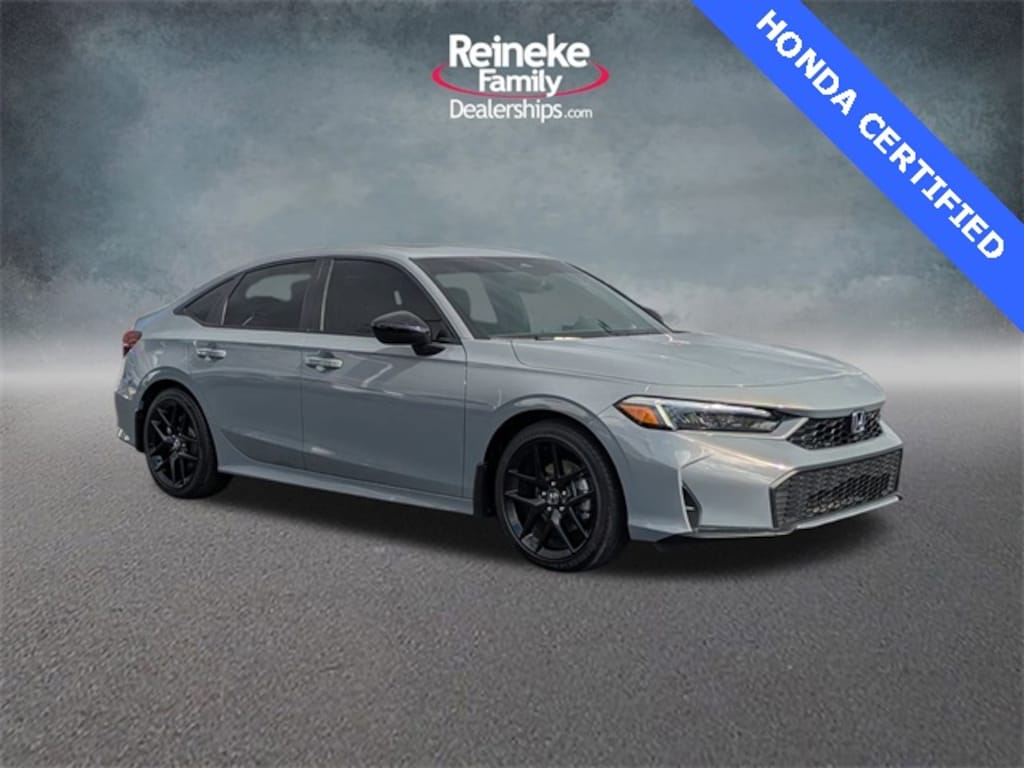 Certified 2025 Honda Civic Hybrid Sport Sedan