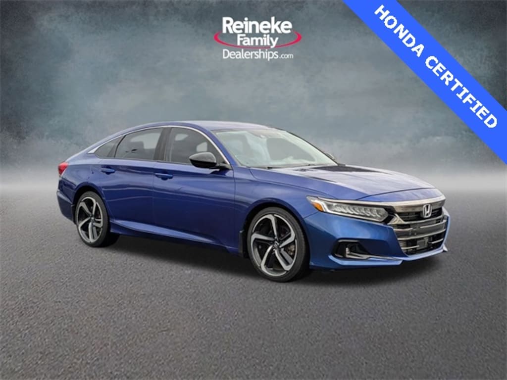 Certified 2021 Honda Accord Sport SE 1.5T Sedan