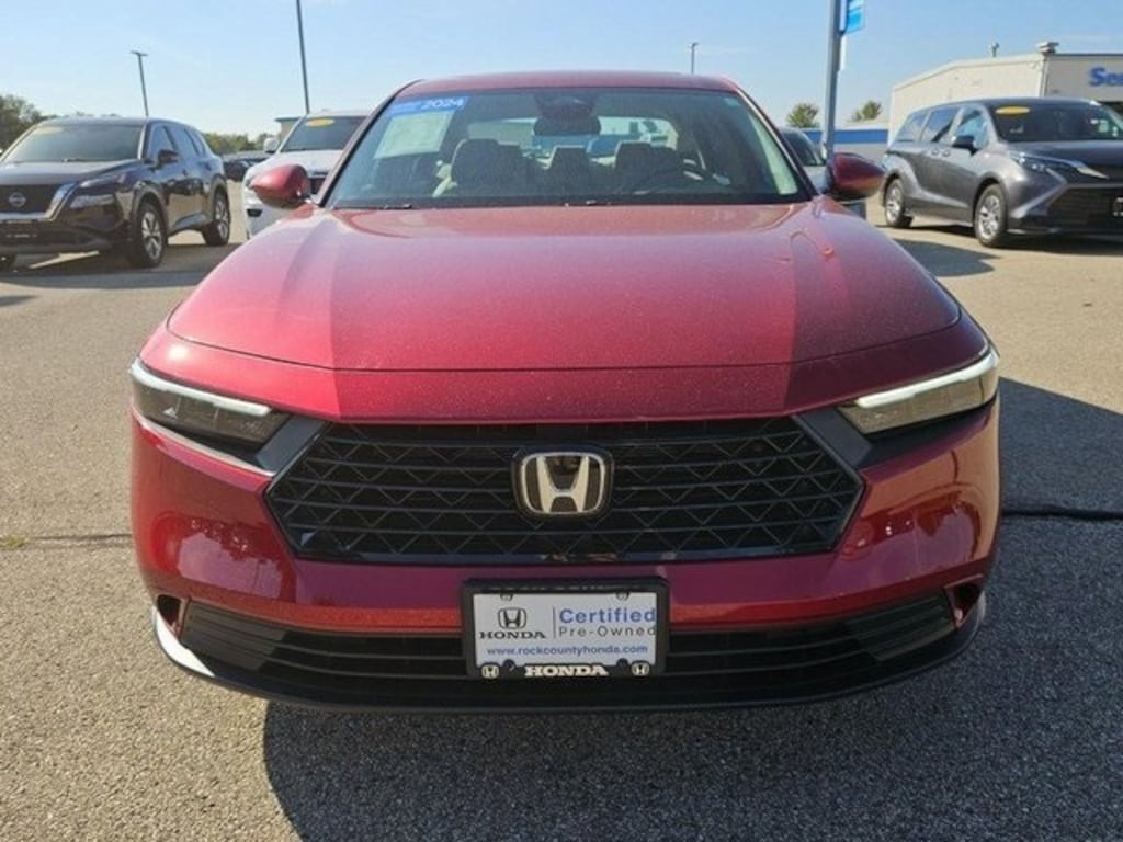 Certified 2024 Honda Accord EX Sedan