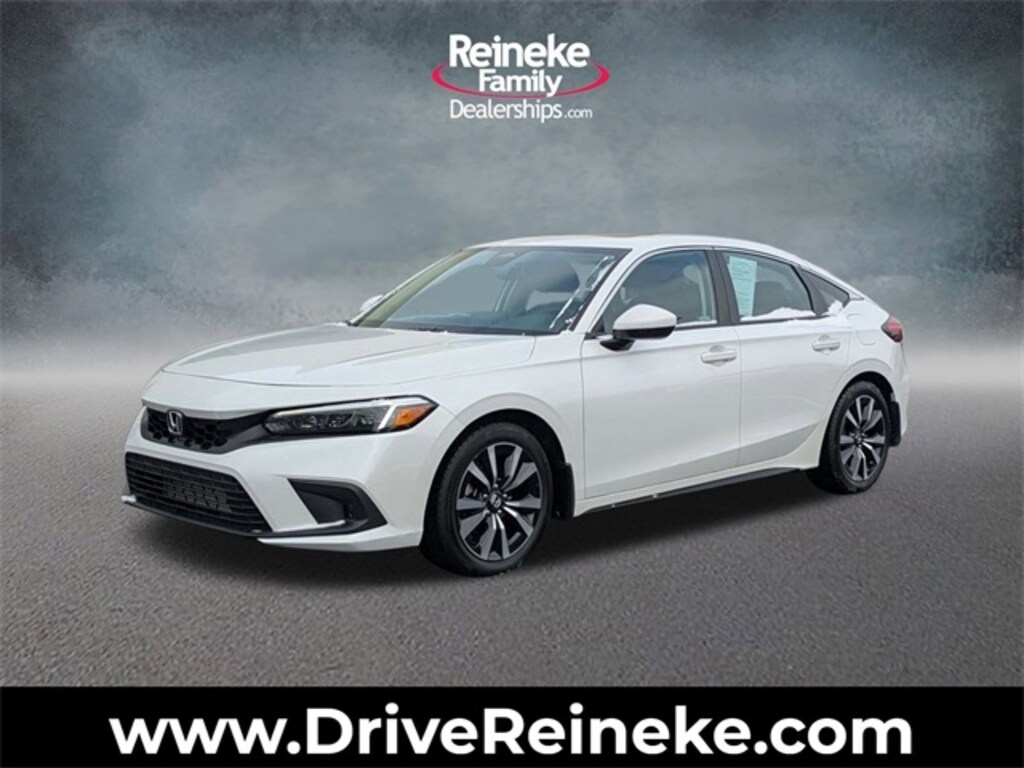 Certified 2022 Honda Civic EX-L Hatchback