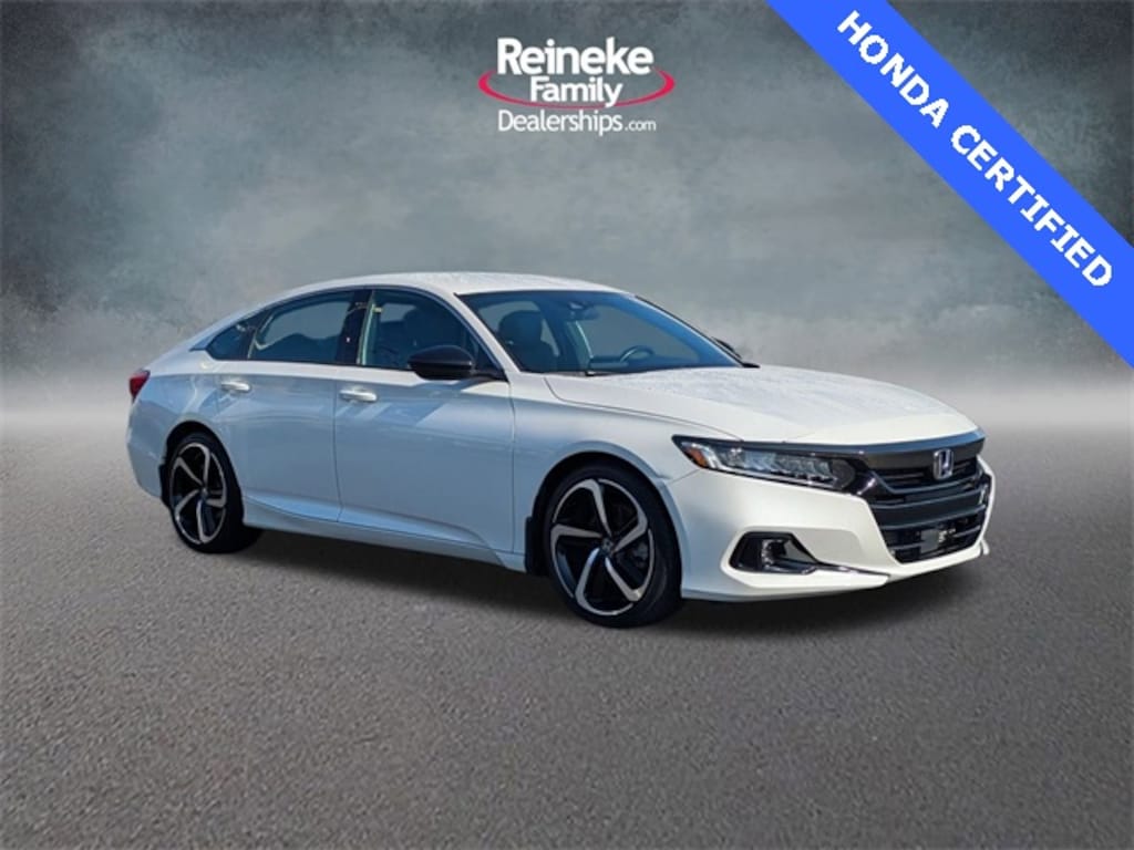 Certified 2022 Honda Accord Sport 1.5T Sedan
