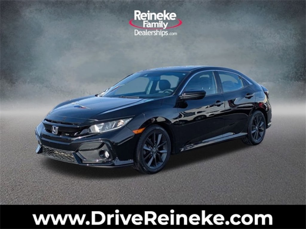 Certified 2020 Honda Civic EX-L Hatchback