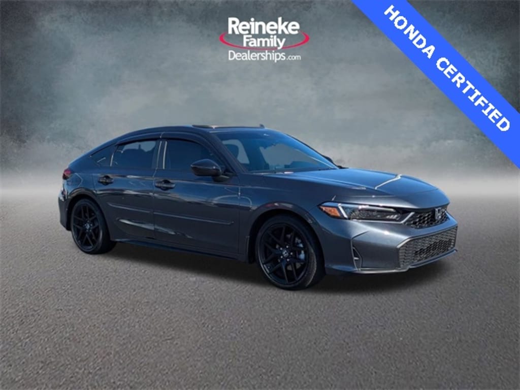 Certified 2025 Honda Civic Hybrid Sport Hatchback