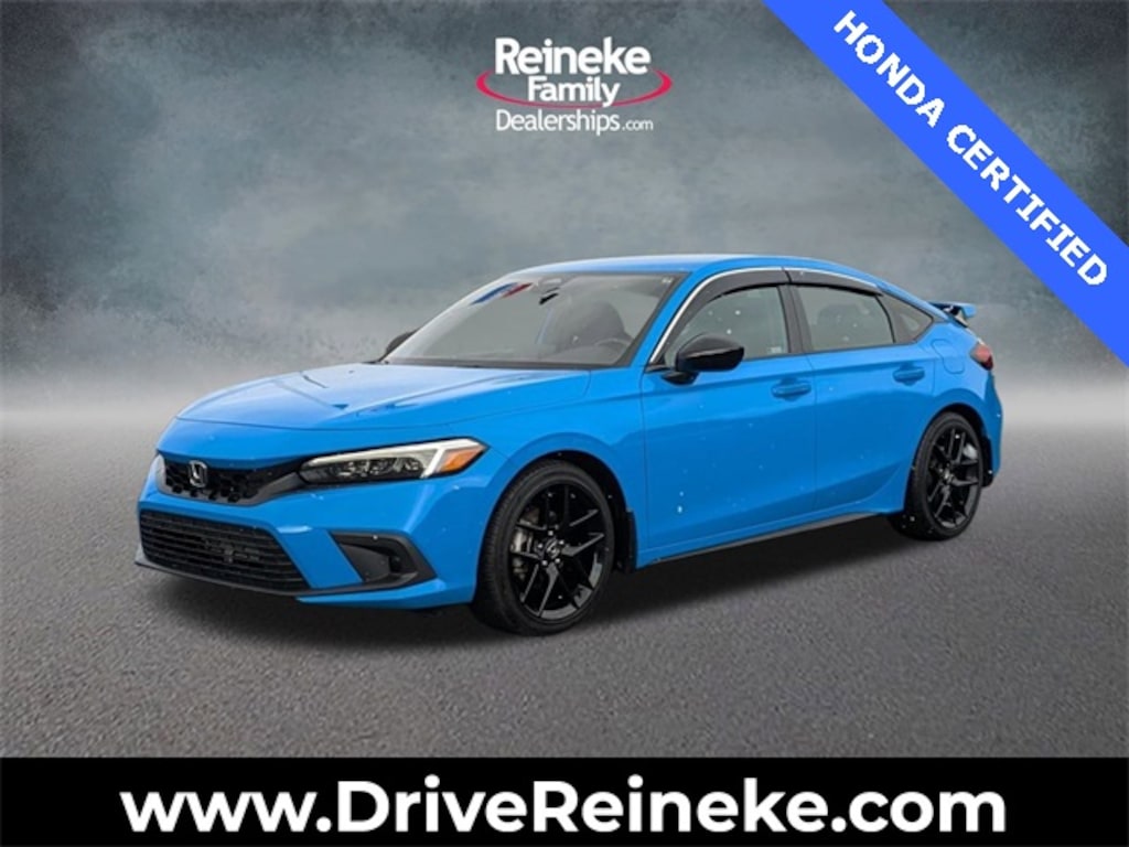Certified 2023 Honda Civic Sport Hatchback