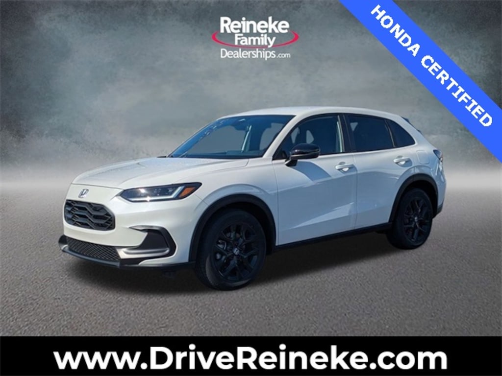 Certified 2025 Honda HR-V Sport SUV