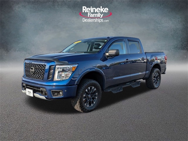 Used 2019 Nissan Titan PRO-4X with VIN 1N6AA1E55KN518636 for sale in Lima, OH