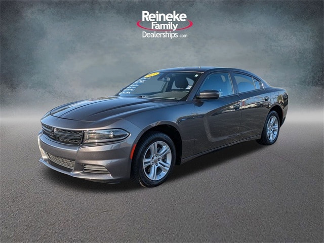 Used 2022 Dodge Charger SXT with VIN 2C3CDXBG2NH255776 for sale in Lima, OH