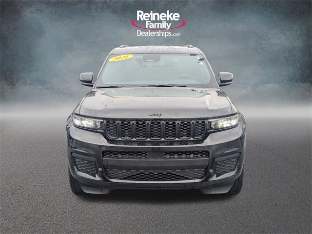Used 2021 Jeep Grand Cherokee L Altitude with VIN 1C4RJKAGXM8186262 for sale in Lima, OH