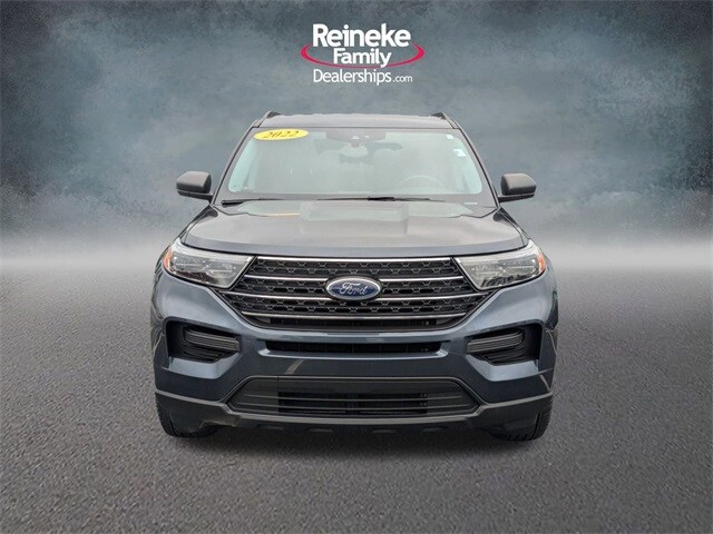 Used 2022 Ford Explorer XLT with VIN 1FMSK8DH5NGA73344 for sale in Lima, OH