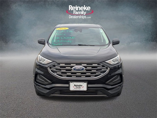 Used 2021 Ford Edge SE with VIN 2FMPK4G91MBA47994 for sale in Lima, OH