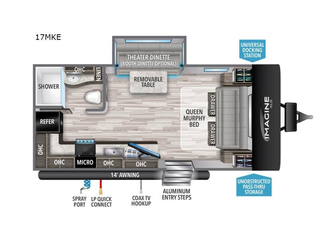 Used 2022 Grand Design Imagine XLS 17MKE