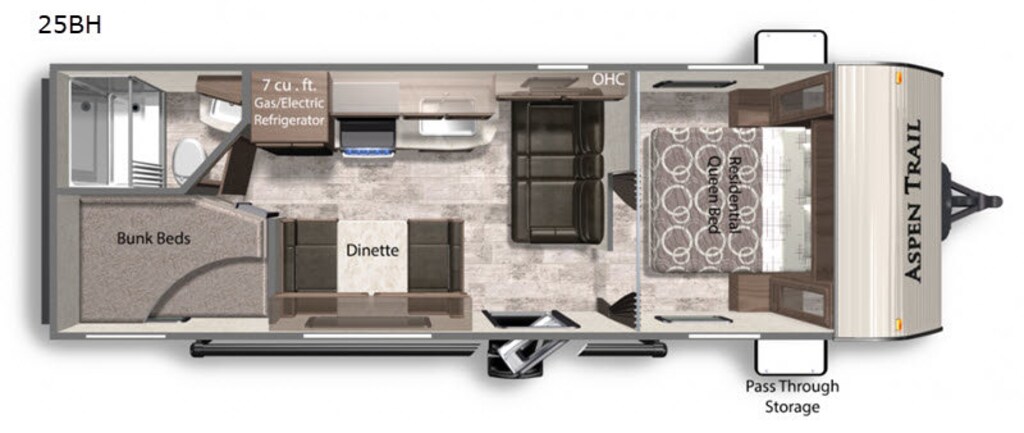 Used 2020 Dutchmen RV Aspen Trail LE 25BH