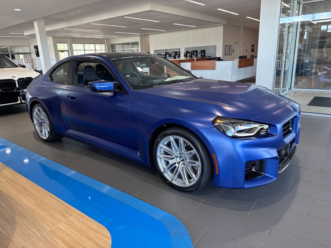Frozen Portimao Blue II Metallic 2026 BMW M2 Coupe Rear-Wheel Drive 8-Speed Automatic Overdrive