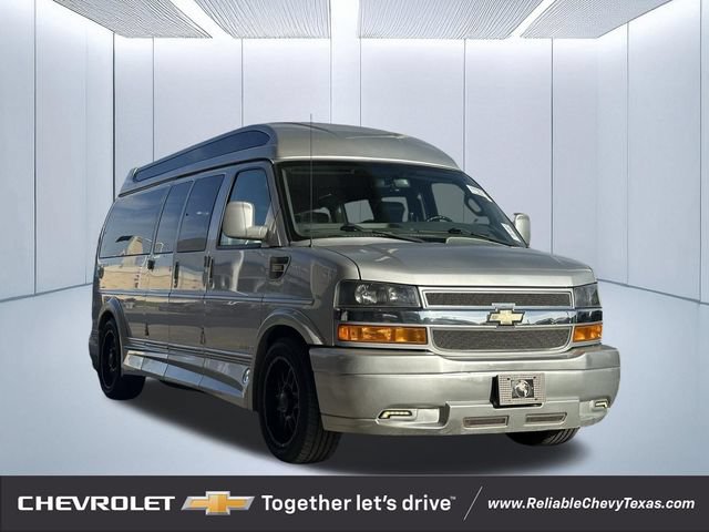 Silver ICE Metallic 2018 Chevrolet Express Cargo Van Rear-Wheel Drive 8-Speed Automatic