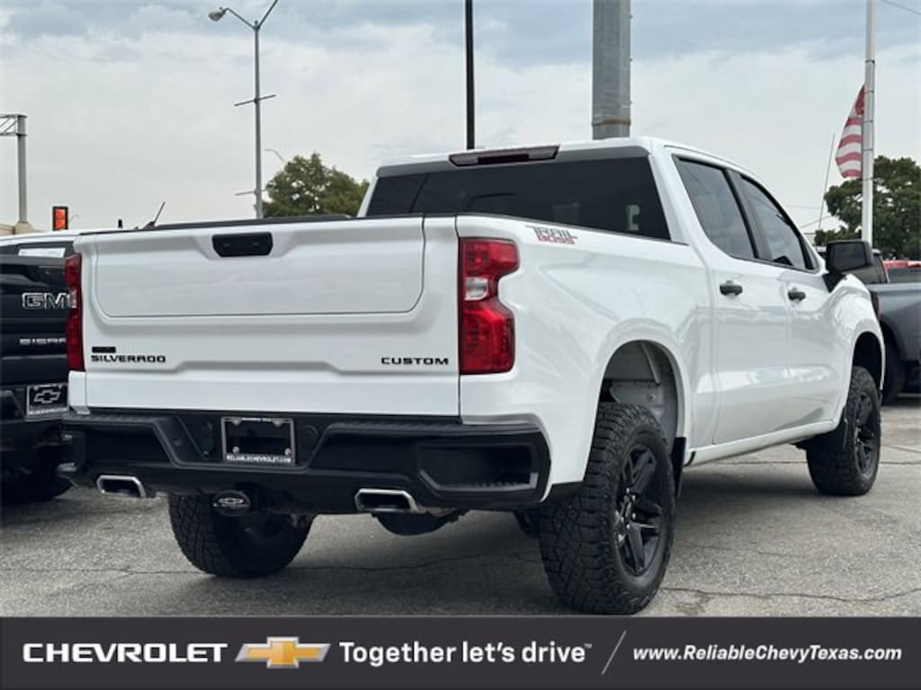 Certified 2024 Chevrolet Silverado 1500 Custom Trail Boss Truck Crew Cab
