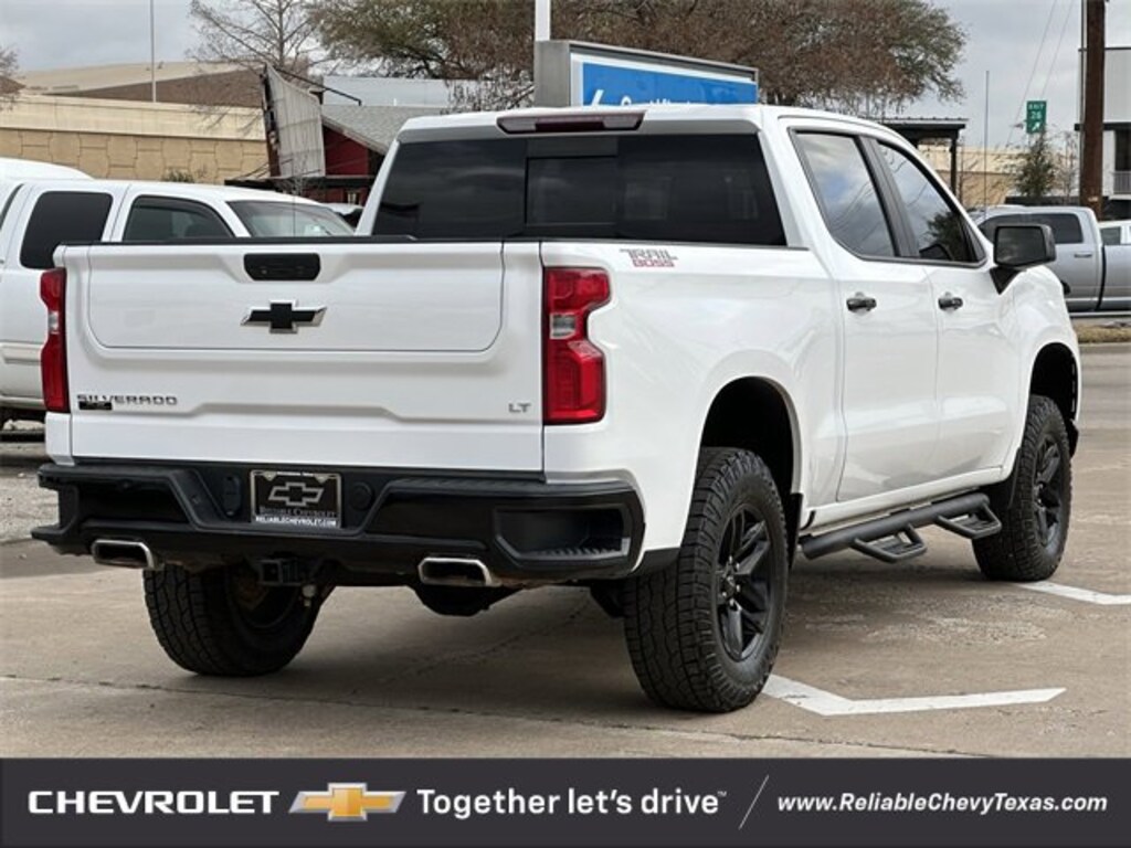 Used 2021 Chevrolet Silverado 1500 LT Trail Boss Truck Crew Cab