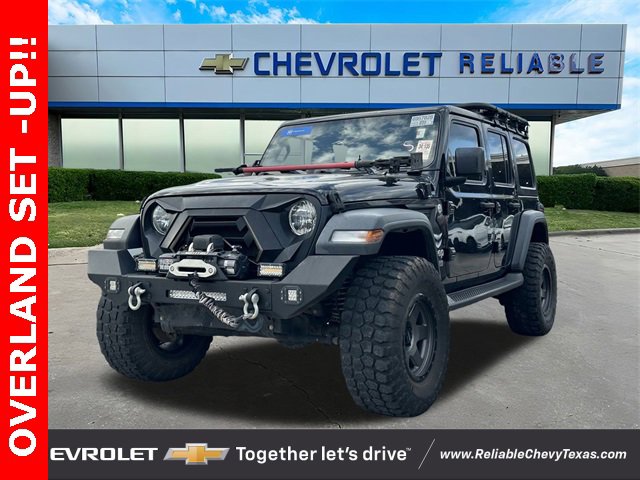 Used 2018 Jeep All-New Wrangler Unlimited Sport S with VIN 1C4HJXDN4JW254694 for sale in Richardson, TX