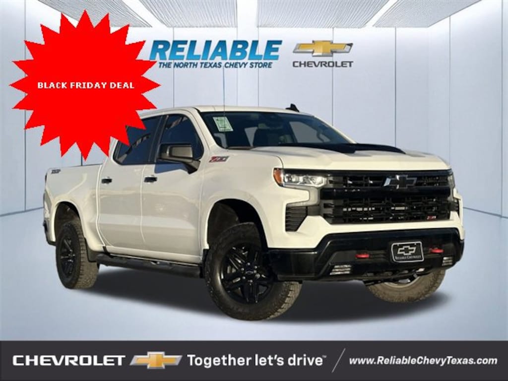 Used 2023 Chevrolet Silverado 1500 LT Trail Boss Truck Crew Cab