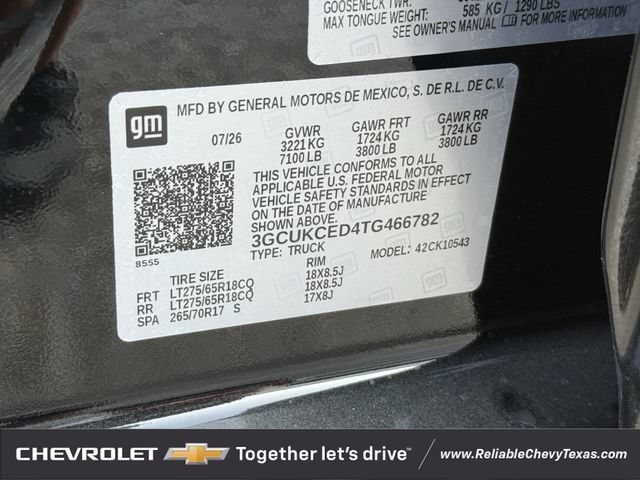 2026 Chevrolet Silverado 1500 Custom Trail Boss - Photo 31